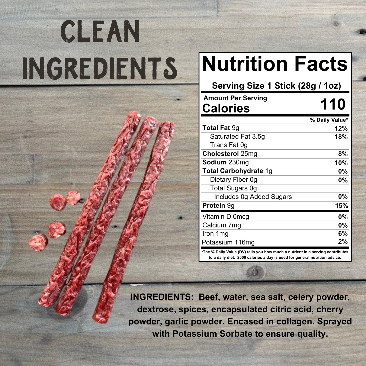 ORIGINAL BEEF STICKS