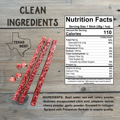 JALAPENO BEEF STICKS